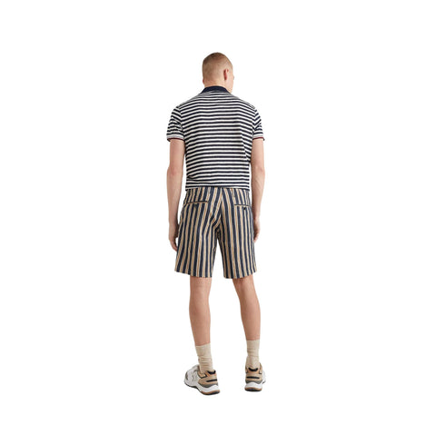 Bermuda Uomo a righe Blu beige Tommy Hilfiger- Francavilla Moda